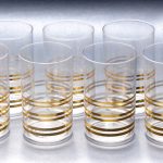 Clear Gold Glass 6pcs Set199