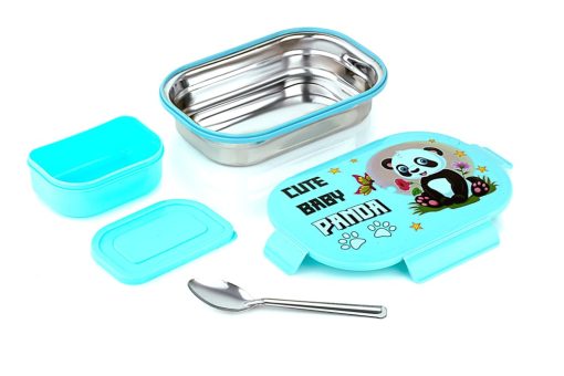 Lunch Box S.S. Bite Buddy With Spoon And Dabbi
