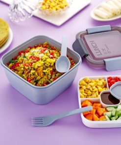 LUNCH BOX Unique 1 Quality With 4 Lock Air Tight(mt)