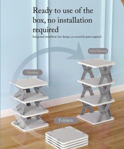 shoe rack 5 layer vargin