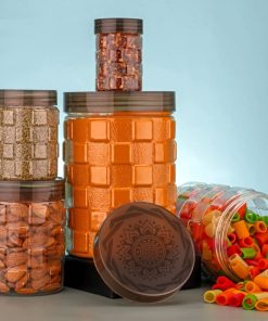 Container 2000ml 1200ml 650ml 350ml 250ml ( 5pcs Set )