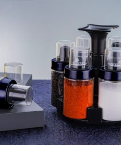 Spice Rack 3 In1 Round (6)Jar