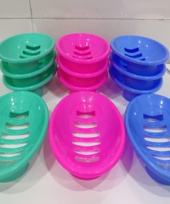 Soap Dish Plastic (12 Pcs)