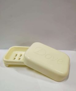 Soap Stand Plastic With Cover(12 Pcs)