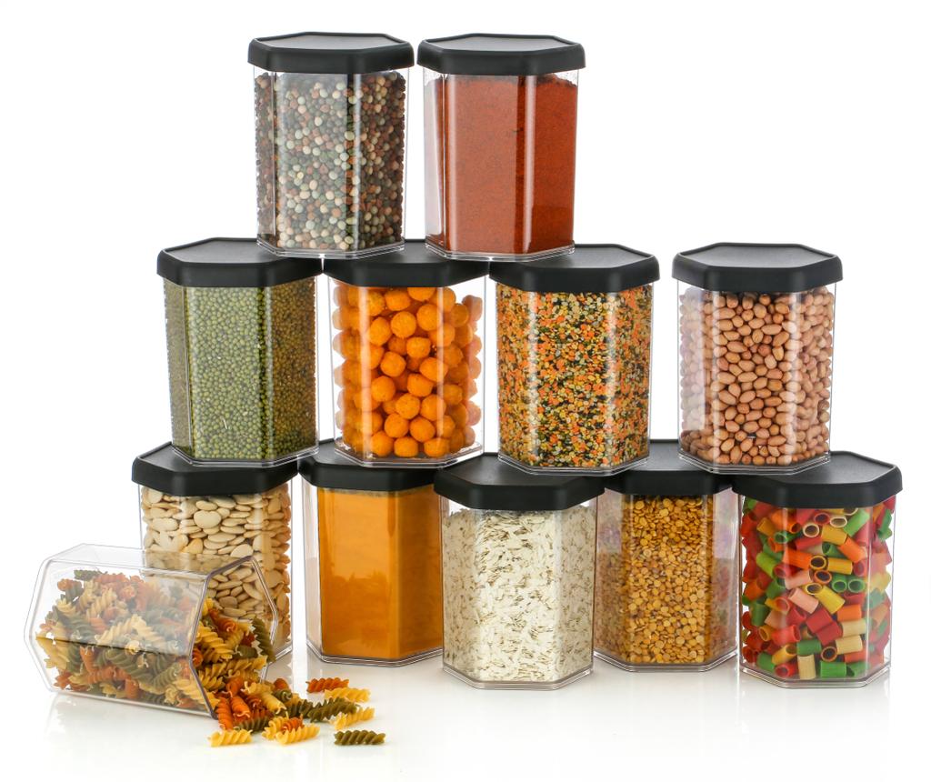 Container Hexagon 1100 Ml