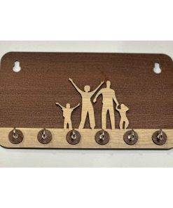 Wooden Key Stand Family Design [D-4]
