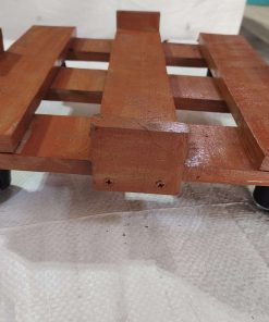 GAS TROLLY WOODEN