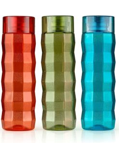 BOTTLE 13 SQUARE DESIGN [3 Pcs Set] [T]