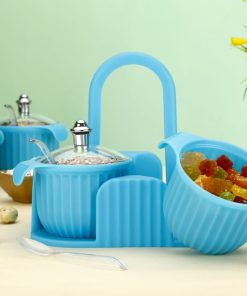 Dry Fruit Or Masala Box With Stand CRESTA