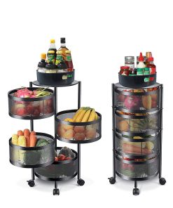 KITCHEN RACK 4 LAYER ROUND