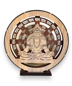 Wooden Lighting Showpiece Hanuman Design