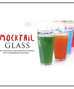 GLASS MOCKTAIL GLASS-[JONY]-6PCS SET