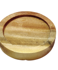 Tea Cup Holder Round Wooden