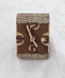 Wooden Table Clock (10*7)