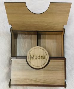 Mukhvas Dani Wooden 4 Compartment