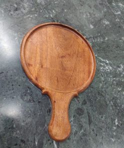 WOODEN PIZZA PLATE ROUND
