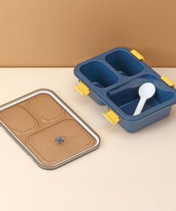 Lunch Box 3 Section Plastic (primax)