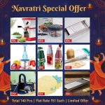 Flat Rate ₹51 Each Total 140pcs Navaratri Offer