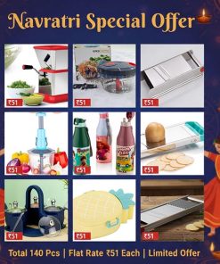 Flat Rate ₹51 Each Total 140pcs Navaratri Offer