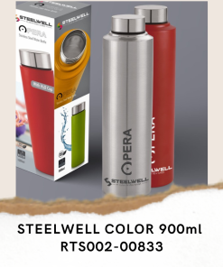 BOTTLE STEELWELL S.S. 900ml