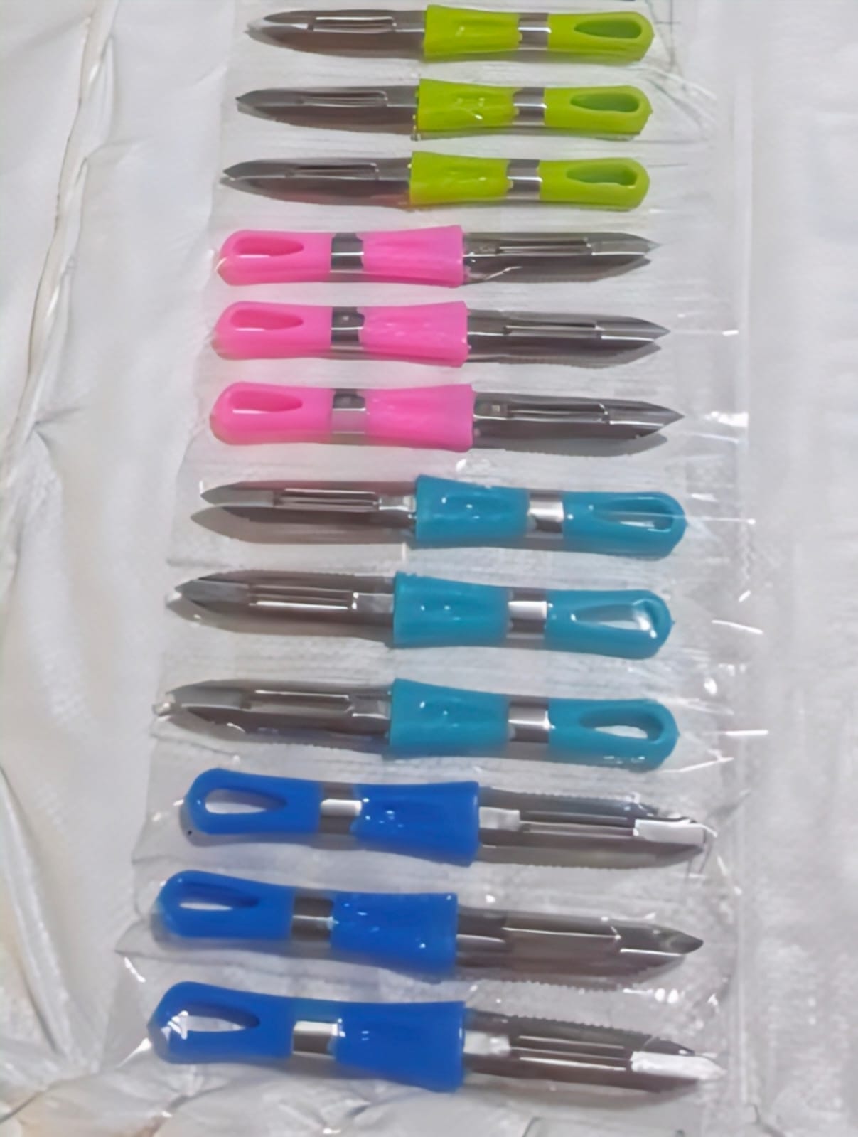 Ring Peeler Heavy Vegetable Peeler with Plastic Handle (12pcs)